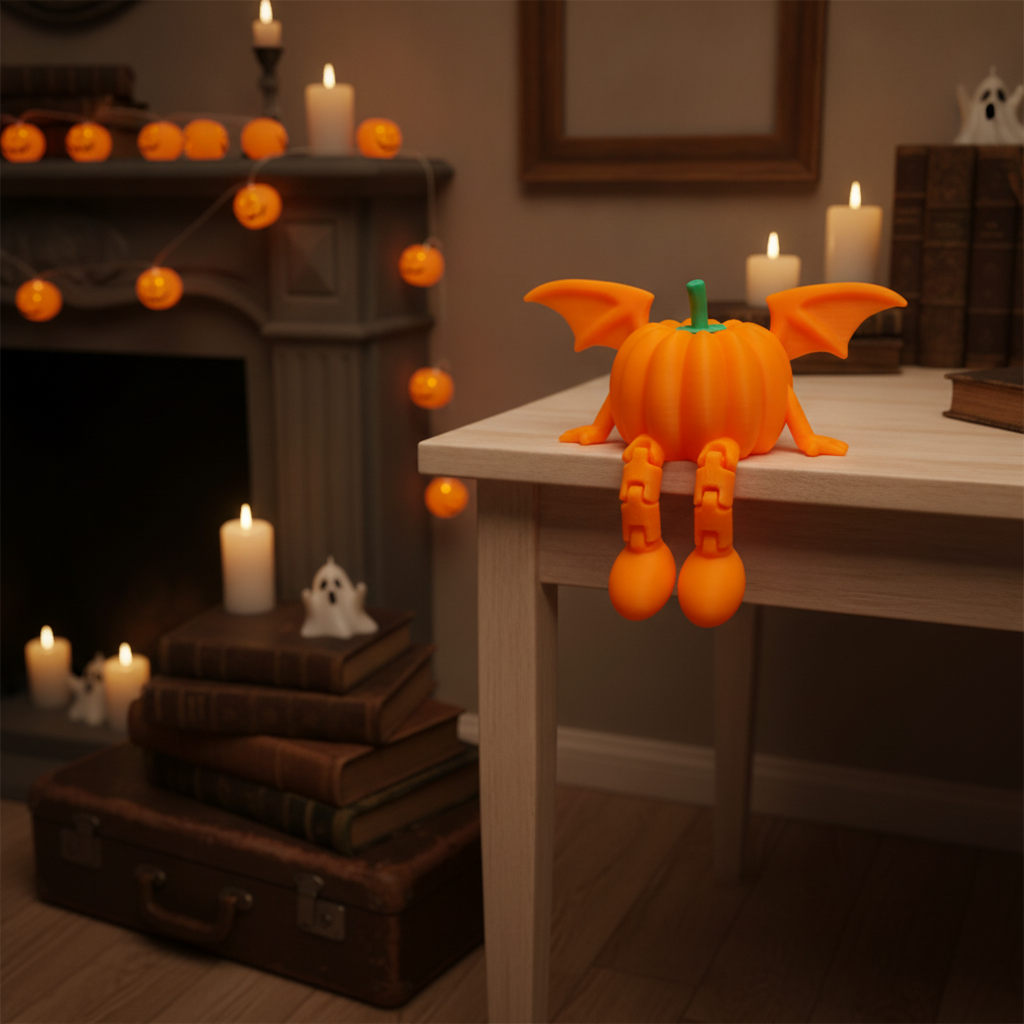 Bat Wing Pumpkin Buddy