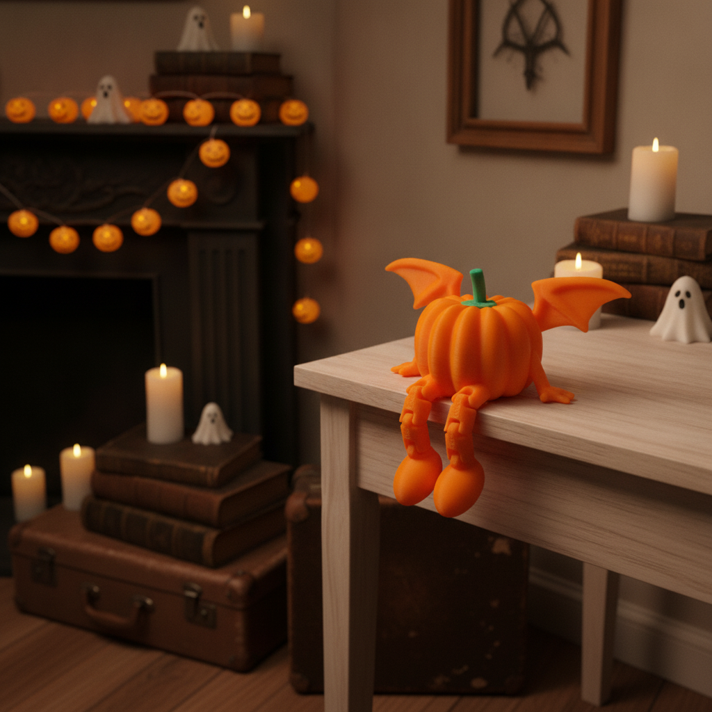 Bat Wing Pumpkin Buddy