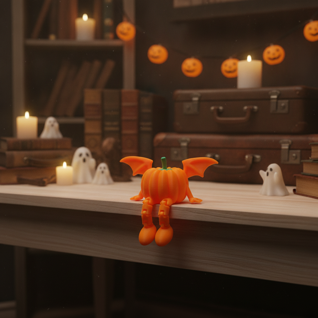 Bat Wing Pumpkin Buddy