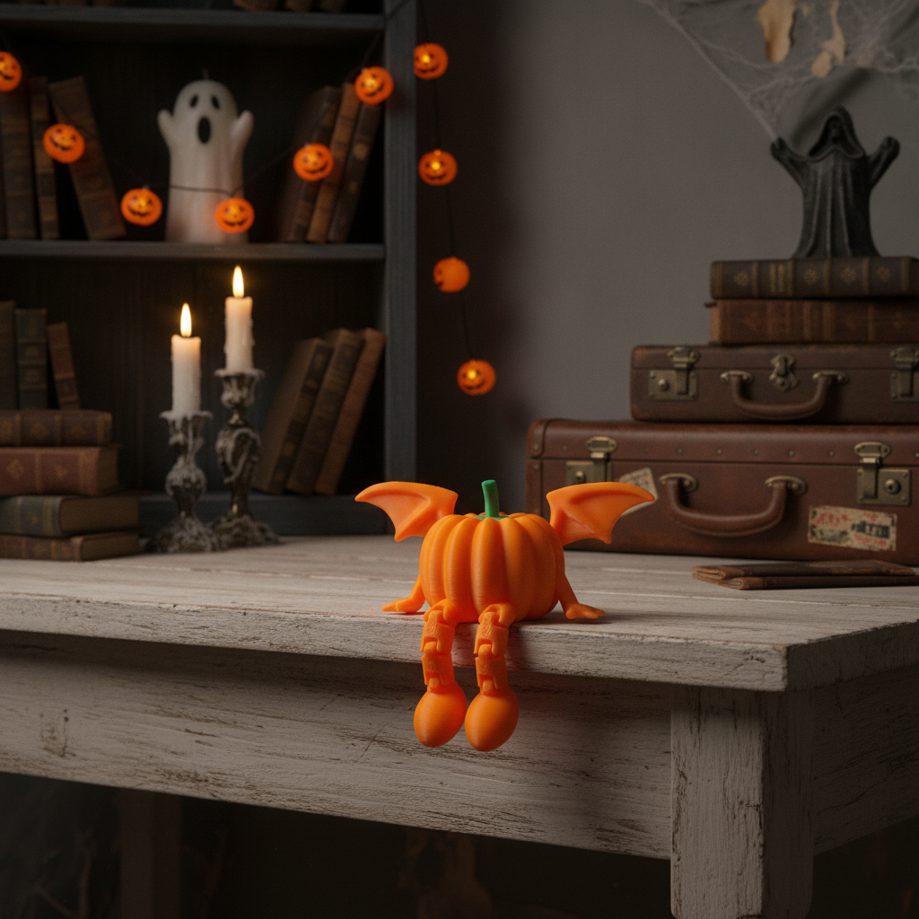 Bat Wing Pumpkin Buddy