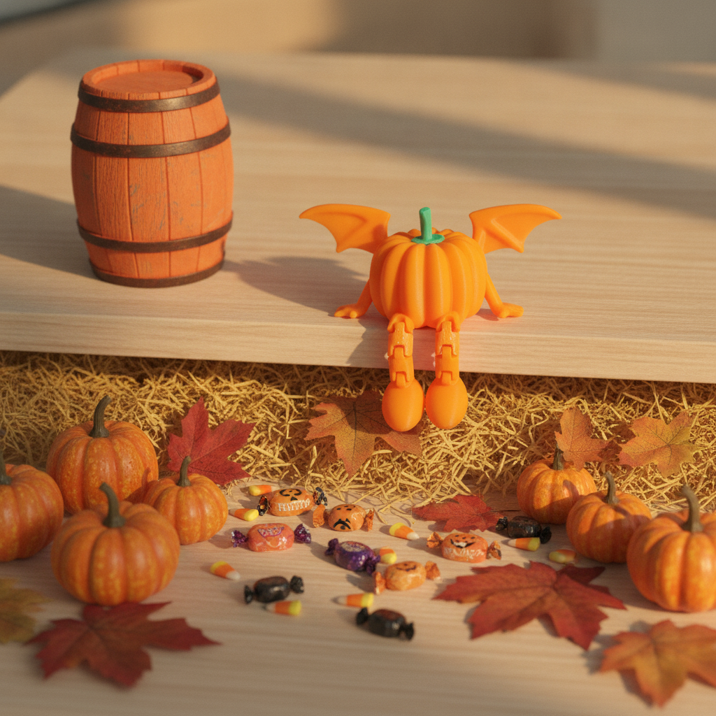 Bat Wing Pumpkin Buddy