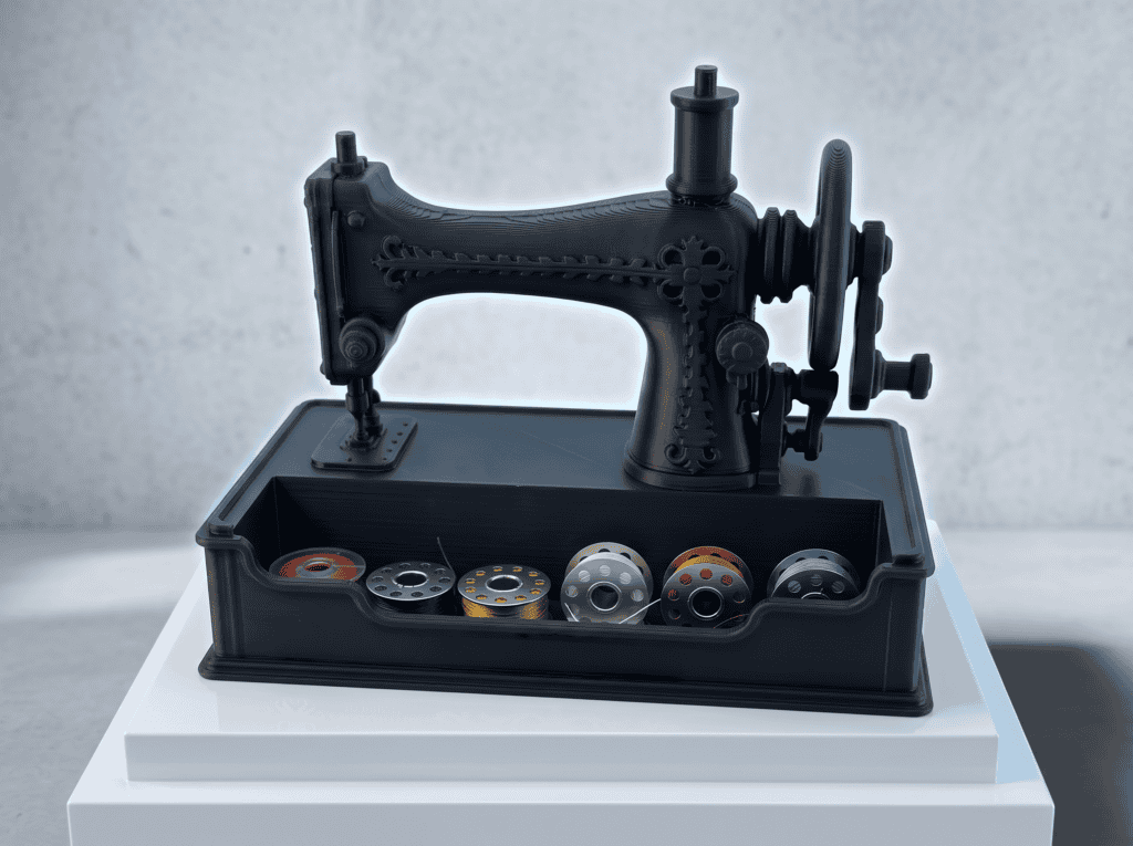 Sewing Machine Business Card Holder