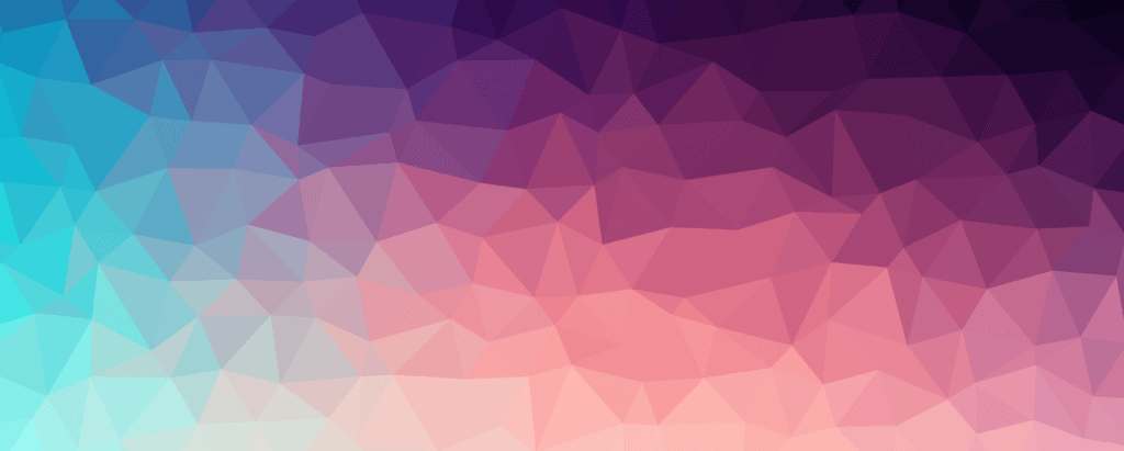 Colorful 3D printed geometric pattern for Acadiana Prints 3d. Acadiana3DPrints