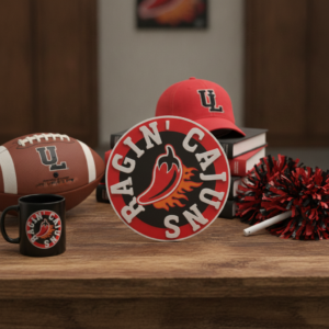 ULL - Ragin' Cajuns Coaster Set