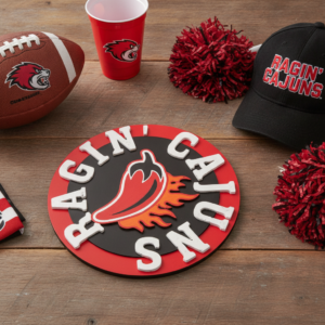 ULL - Ragin' Cajuns Coaster Set - Image 2