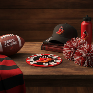 ULL - Ragin' Cajuns Coaster Set - Image 3